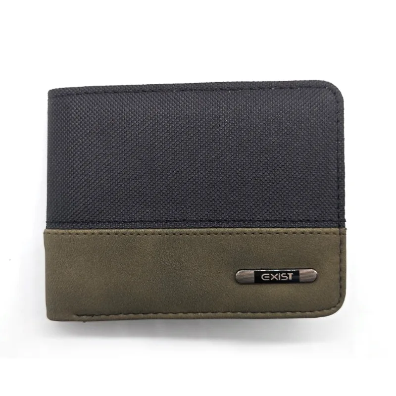 โพลีเอสเตอร์ผสมแบบสัมผัสอ่อน pu bifold สำหรับผู้ชาย