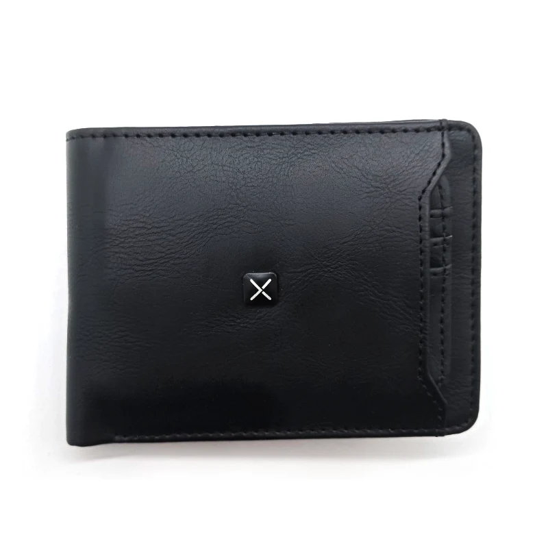 ผู้ถือบัตรที่ถอดออกได้ใส่กระเป๋าเงิน bifold สำหรับผู้ชาย